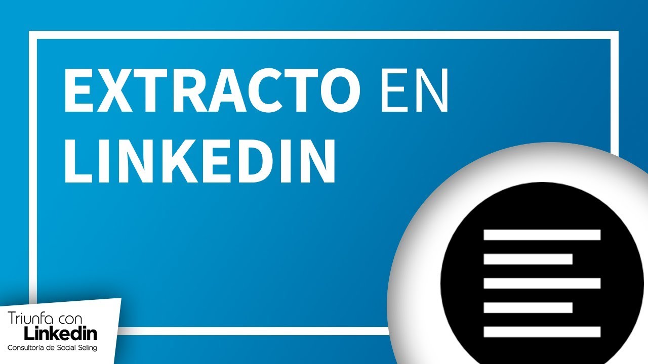 5 Ejemplos de Extracto LinkedIn para Impresionar a los Reclutadores 5 Ejemplos de Extracto LinkedIn para Impresionar a los Reclutadores
