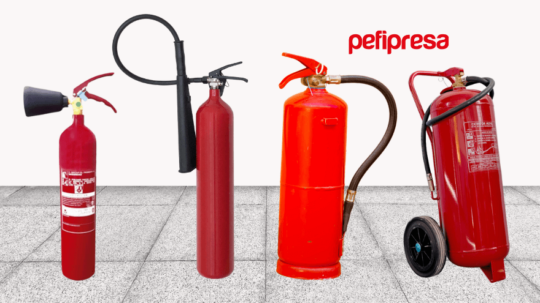 Tipos de fuego y extintores: Guía completa